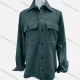 Wholesale Women's Casual Plain Corduroy Flap Pockets Buttons Down Long Sleeve Overshirt 36# Clothing Wholesale Market Liuhua