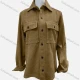 Wholesale Women's Casual Plain Corduroy Flap Pockets Buttons Down Long Sleeve Overshirt 40# Clothing Wholesale Market Liuhua