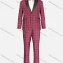Wholesale Men's Fashion Plaid Print Lapel Contrast Single Breasted Pockets Blazer & Pants 2 Piece Suit Sets preview