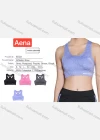 Wholesale Women's Comfy Racerback Workout Gym Long Line Seamless Fitness Sports Bra - Liuhuamall