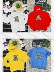 Wholesale Boy's Comfy Cartoon Graphic Letter Kangaroo Pocket Long Sleeve Hoodies, LIUHUA CLOTHING WHOLESALE