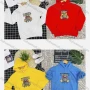 Wholesale Boy's Comfy Cartoon Graphic Letter Kangaroo Pocket Long Sleeve Hoodies preview