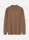 Wholesale Men's Round Neck Long Sleeve Plain Knitting Pullover Sweater - Liuhuamall