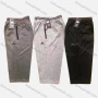 Wholesale Men's Casual Breathable Elastic Waist Pockets Cropped Pants 211# preview