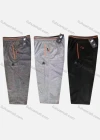 Wholesale Men's Casual Breathable Elastic Waist Pockets Cropped Pants 803# - Liuhuamall