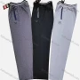Wholesale Men's Casual Breathable Elastic Waist Pockets Pants Q007# preview