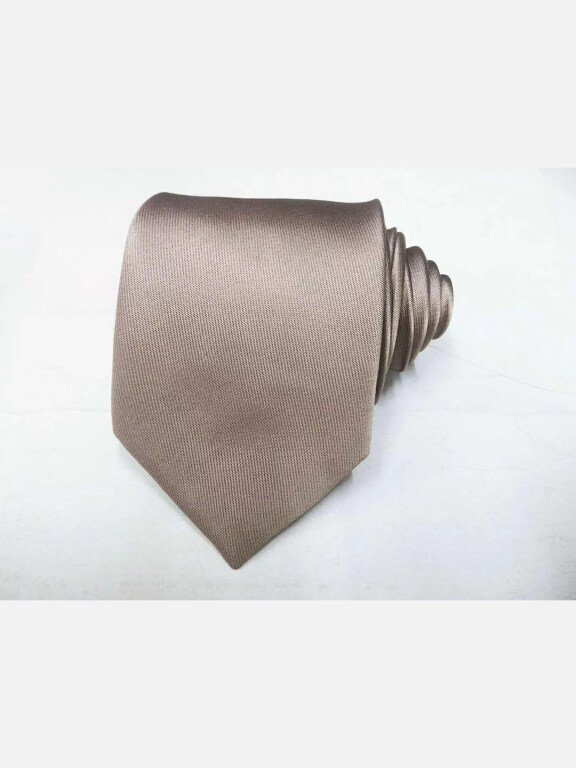 Men's Basics Classic Plain Tie & Pocket Square & Cufflinks Sets, Clothing Wholesale Market -LIUHUA, 