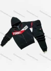 Wholesale Men's Casual Hooded Zipper Jacket & Sweatpants 2-piece Set RJ-2424# - Liuhuamall