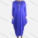 Wholesale Women's African Plus Size Crew Neck Long Sleeve Pearl Decor Pockets Loose Fit Dress 8810# 08# Clothing Wholesale Market Liuhua
