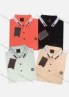 Wholesale Men's Casual Lycra Cotton Plain Short Sleeve Polo Shirt - Liuhuamall