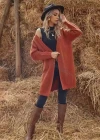Wholesale Women's Plain Cozy Losse Fit Long Sleeve Cardigan - Liuhuamall