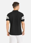 Wholesale Men's Colorblock Casual Short Sleeve Polo Shirt - Liuhuamall