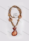 Wholesale Vintage Lucky Bag Wood Beads Necklace - Liuhuamall