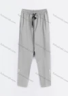 Wholesale Men's Sporty Plain Drawstring Elastic Waist Patch Pocket Pants - Liuhuamall