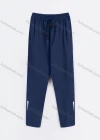Wholesale Men's Sporty Plain Drawstring Elastic Waist Patch Pocket Pants - Liuhuamall