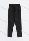 Wholesale Men's Sporty Plain Drawstring Elastic Waist Patch Pocket Pants - Liuhuamall