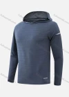 Wholesale Men`s Slim Fit Long Sleeve Lightweight Jacquard Athletic Hoodie T216# - Liuhuamall
