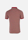 Wholesale Men's Casual Label Print Striped Embroidery Polo Shirt - Liuhuamall