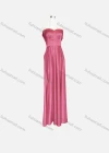 Wholesale Women's Elegant Plain Off Shoulder Cap Sleeve Maxi Evening Dress - Liuhuamall
