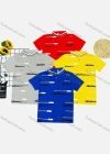 Wholesale Boy's Casual Allover Print Short Sleeve Polo Shirt - Liuhuamall