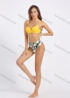 Wholesale Women's Spaghetti Strap Floral Print Tie Back Bikini 2 Piece Swimsuit Set - Liuhuamall