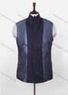 Wholesale Men's Formal Lapel Long Sleeve Flap Pockets Double Breasted Blazer Jackets X6567# - Liuhuamall