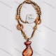 Wholesale Vintage Lucky Bag Wood Beads Necklace Wood Clothing Wholesale Market Liuhua