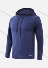 Wholesale Men`s Slim Fit Long Sleeve Lightweight Graphic Drawstring Athletic Hoodie T223# - Liuhuamall