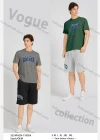 Wholesale Men's Casual Letter Round Neck Short Sleeve T-Shirts & Shorts 2 Piece Set 17605# - Liuhuamall