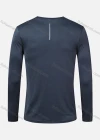 Wholesale Men's Workout Round Neck Long Sleeve Plain Athletic Sweatshirt T201# - Liuhuamall