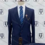 Wholesale Men's Business Lapel Plain Button Down Blazer&Pant Formal Suit 2 Piece Sets A1-687-17# preview