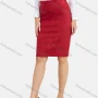 Wholesale Women's Formal Plain Elastic Waist Bodycon Knee Length Skirts preview