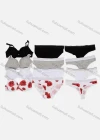 Wholesale Women's Plain & Floral Print Back Breasted Bra & Pantie Lingerie Set - Liuhuamall