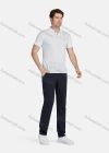 Wholesale Men's Casual Letter Print Short Sleeve Polo Shirts 82008# - Liuhuamall