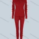 Wholesale Women's Yoga Striped Long Sleeve Zipper Hoodie & Ankle Length Legging 2 Piece Set 1# Clothing Wholesale Market Liuhua
