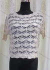 Wholesale Women's Casual Round Neck Hollow Out Plain Knit Top - Liuhuamall