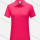 Wholesale Women's Plain Casual Short Sleeve Basics Polo Shirt 1680A# Rose Red Clothing Wholesale Market Liuhua