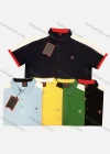 Wholesale Men's Casual Lycra Cotton Plain Short Sleeve Polo Shirt - Liuhuamall
