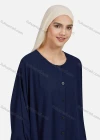 Wholesale Women's Casual Plain Ruched Buttons Down Long Sleeve Blouse 1371# - Liuhuamall