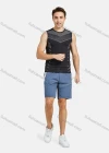 Wholesale Men's Athletic Workout Breathable Running Tank Tops - Liuhuamall