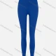 Wholesale Women's Sporty Plain High Waist Side Pocket Mesh Elastic Leggings 20# Clothing Wholesale Market Liuhua