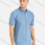 Wholesale Men's Classic Fit Short Sleeve Button Front Plain Polo Shirts preview