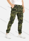 Wholesale Men's Casual Camouflage Multiple Pockets Shirred Cargo Pants 1923# - Liuhuamall