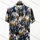 Wholesale 2026 Men's Slim Fit Short Sleeve Geometric Print Shirt - Fashion Casual Streetwear Top, Wholesale In Stock for Men Pink Clothing Wholesale Market Liuhua
