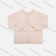 Wholesale Baby's Plain Long Sleeve Round Neck Button Front Sweater Cardigan Lavender Blush Clothing Wholesale Market Liuhua