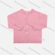 Wholesale Baby's Plain Long Sleeve Round Neck Button Front Sweater Cardigan 9# Clothing Wholesale Market Liuhua
