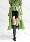 Wholesale Women's Casual High Waist Plain Skorts - Liuhuamall
