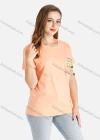 Wholesale Women's Casual Short Sleeve Crew Neck Tee - Liuhuamall