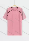 Wholesale Men's Sporty Reflective Stripes Honeycomb Print Round Neck Short Sleeve Tee - Liuhuamall