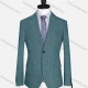 Wholesale Men's Formal Lapel Allover Plaid Print Long Sleeve Two Button Blazer Jackets 9125# 2# Clothing Wholesale Market Liuhua
